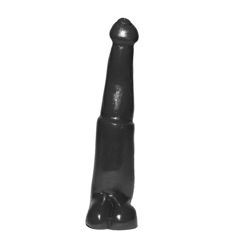 Prowler RED The Beast Black 10 Inch Dildo Kinky Fantasy Roleplay Monster Cock on a white background