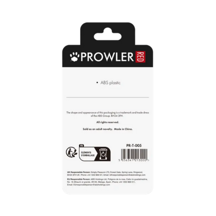 Prowler Red packaging with brand logo and text on a white background