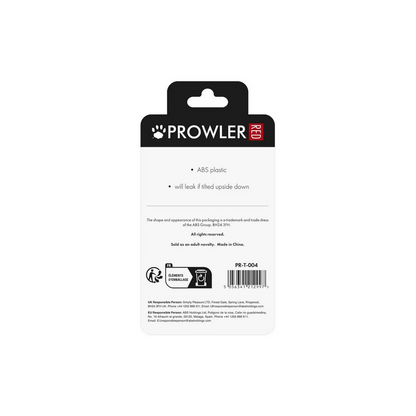 Prowler Red packaging with brand logo and product details on a white background