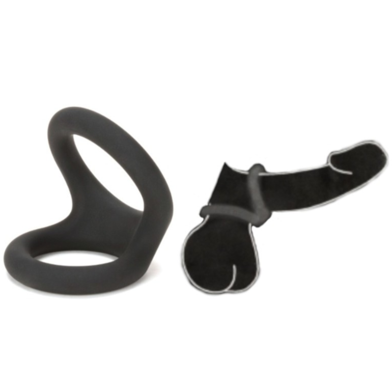 Prowler RED Tri-O Silicone Cock Penis Testicle Ring Erection Stamina Enhancer
