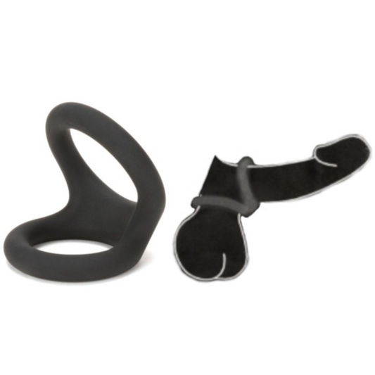 Prowler RED Tri-O Silicone Cock Penis Testicle Ring Erection Stamina Enhancer