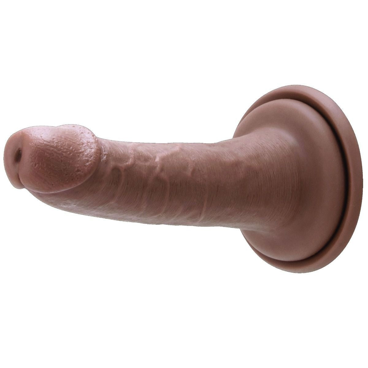 Prowler RED Ultra Cock 6.5 Inch Realistic Suction Cup Caramel Veiny Penis Dildo