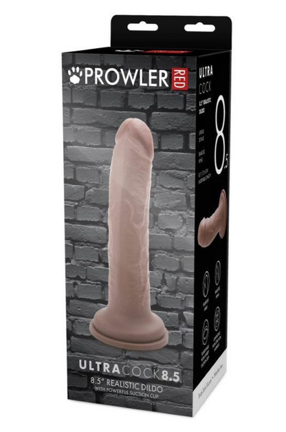 Prowler Ultra Cock 8.5 packaging with brick wall background