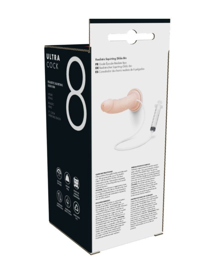 Product packaging for 'Ultra Cock 8' on a white background