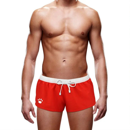 Prowler Swim Trunk Red XSmall - XXLarge on a white background