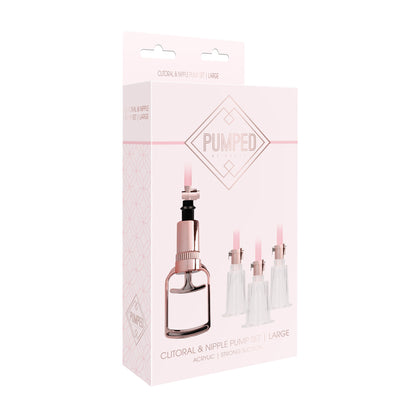 Packed product with 'Pumped' branding on a white background