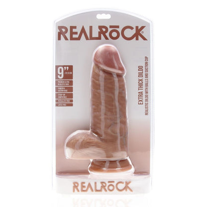 RealRock product packaging with a 9-inch model on a white background