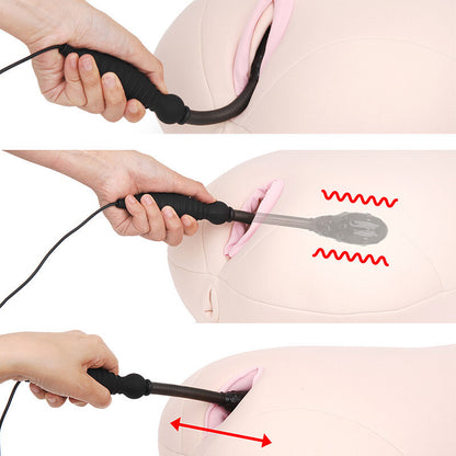 Rends R-1 Predator Silicone Clitoral G-Spot Anal Nipple Vibrator Massager Wand