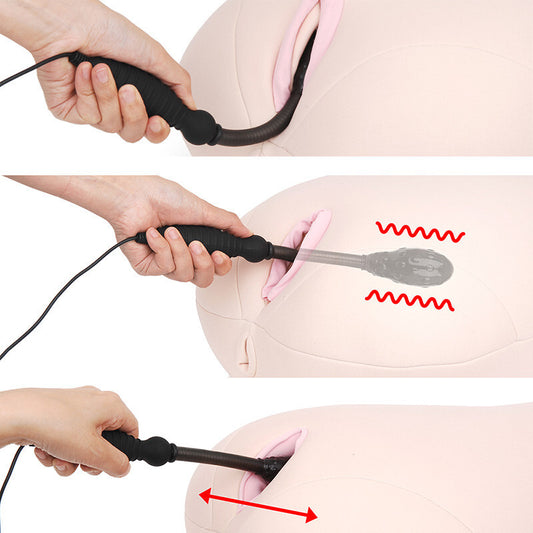 Rends R-1 Predator Silicone Clitoral G-Spot Anal Nipple Vibrator Massager Wand