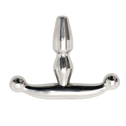 Rimba Bondage Play Small Stainless Steel Urethral Penis Plug CBT on a white background