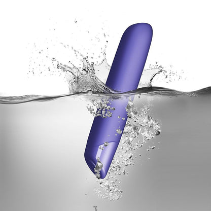 Rocks Off Sugar Boo Very Peri Wand Silicone Massager Vibrator 10 Function Bullet