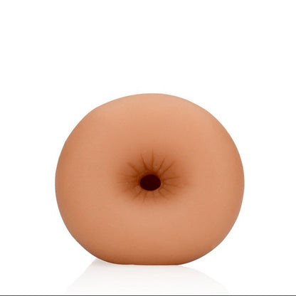 Donut-shaped object on a white background