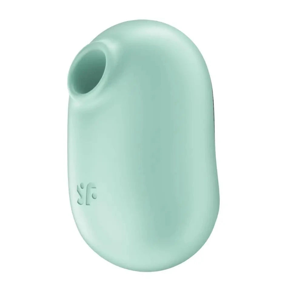 Satisfyer Pro To Go 2 Mint Double Air Pulse Clitoral Vibrator Silicone Waterproof Massager