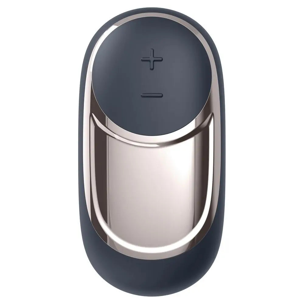 Satisfyer Dark Desire Lay-On Clitoral Silicone 5 Speed 10 Rhythm Vibrator Navy Blue