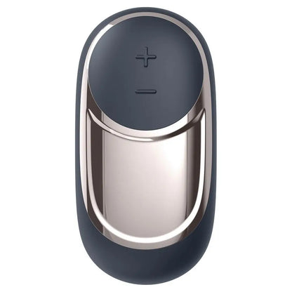 Satisfyer Dark Desire Lay-On Clitoral Silicone 5 Speed 10 Rhythm Vibrator Navy Blue