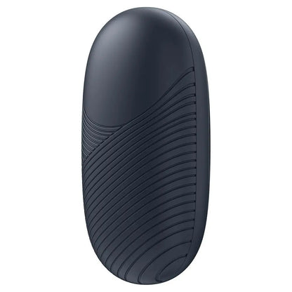 Satisfyer Dark Desire Lay-On Clitoral Silicone 5 Speed 10 Rhythm Vibrator Navy Blue