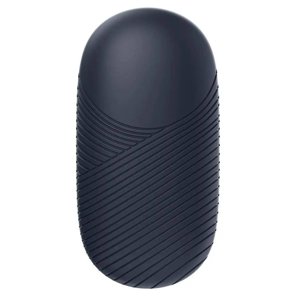Satisfyer Dark Desire Lay-On Clitoral Silicone 5 Speed 10 Rhythm Vibrator Navy Blue
