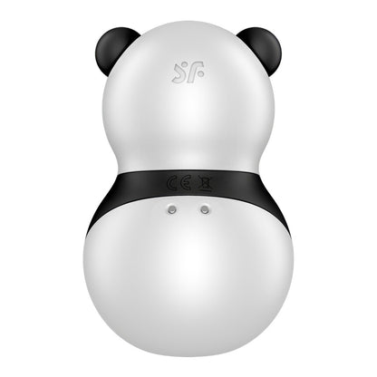 White gourd-shaped night light with panda ears on a white background