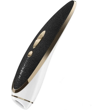 Satisfyer Pro Luxury Haute Couture Vibrator Silicone Leather Clitoral Massager