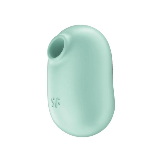 Satisfyer Pro To Go 2 Mint Double Air Pulse Clitoral Vibrator Silicone Waterproof Massager