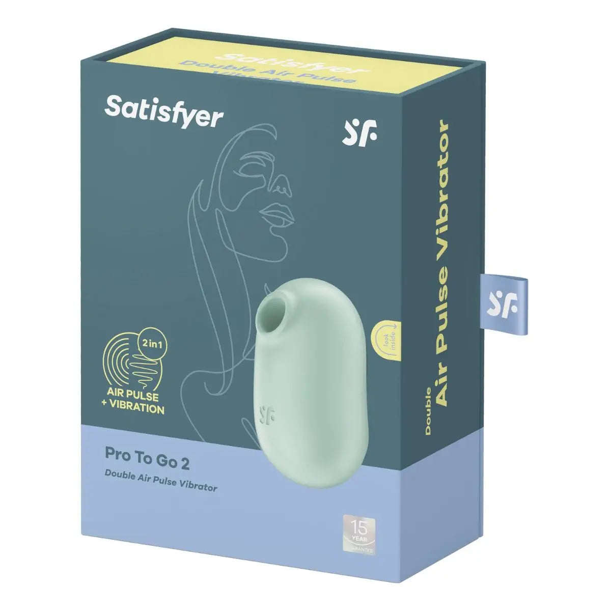 Satisfyer Pro To Go 2 packaging on a white background