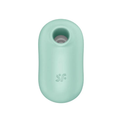 Satisfyer Pro To Go 2 Mint Double Air Pulse Clitoral Vibrator Silicone Waterproof Massager