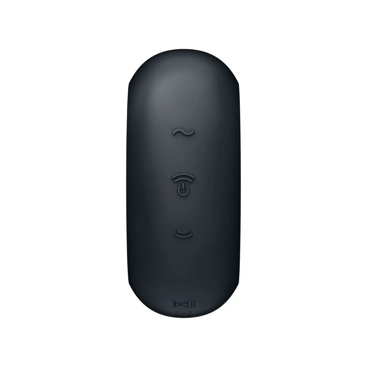 Satisfyer Pro To Go 3 Air Pulse Silicone Clitoral Waterproof Rechargeable Vibrator Black