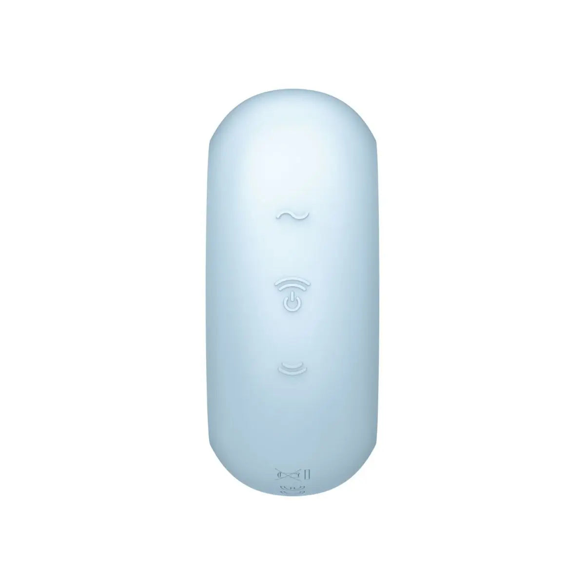 Satisfyer Pro To Go 3 Air Pulse Silicone Clitoral Waterproof Rechargeable Vibrator Blue