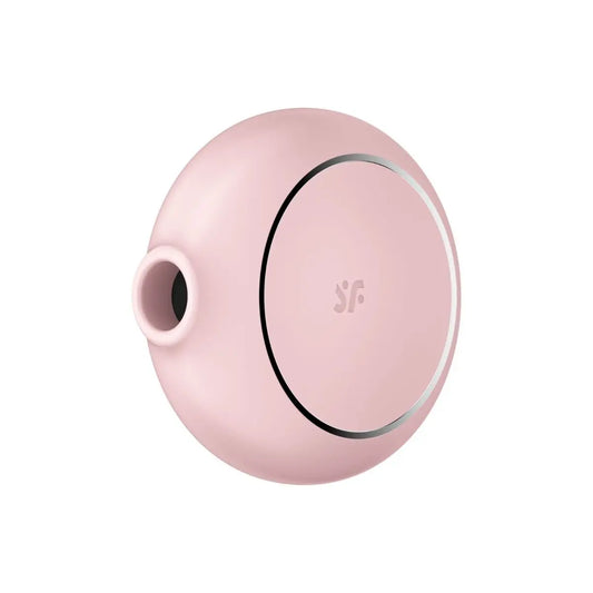Satisfyer Pro To Go 3 Air Pulse Silicone Clitoral Waterproof Rechargeable Vibrator Rose