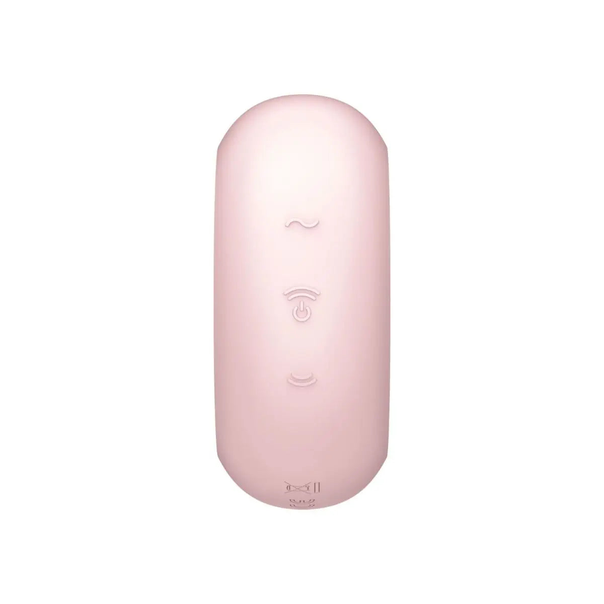 Satisfyer Pro To Go 3 Air Pulse Silicone Clitoral Waterproof Rechargeable Vibrator Rose