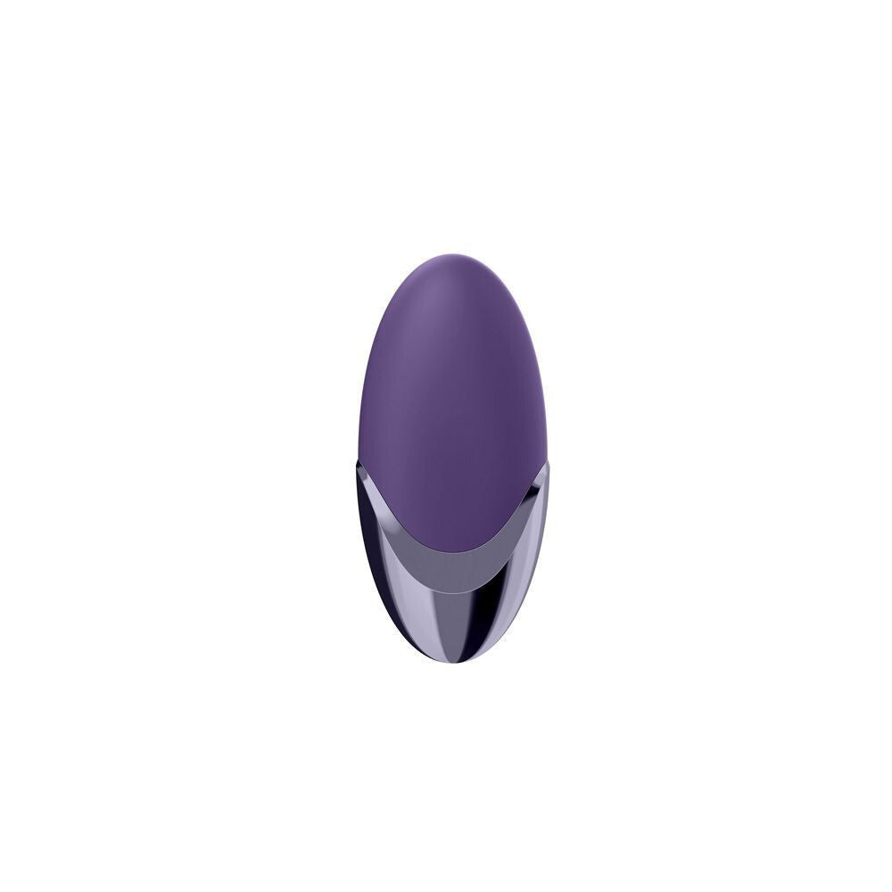 Satisfyer Purple Pleasure Lay-On Vibrator Silicone Clitoral Waterproof Couples Massager