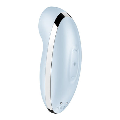 White electronic device with a metallic rim on a white background