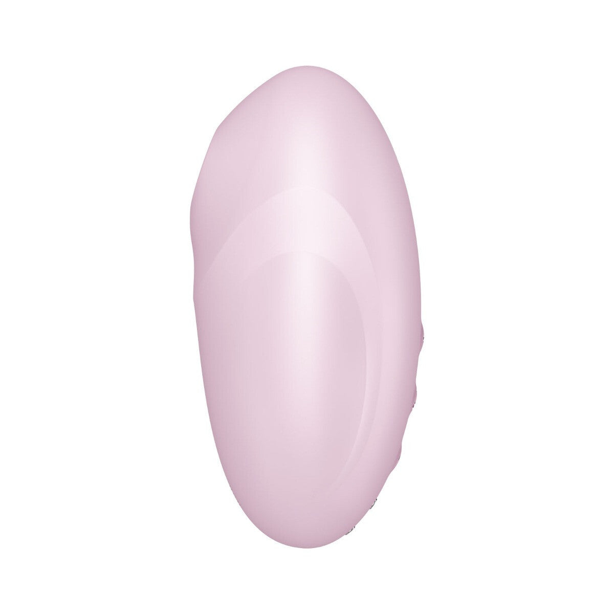 Pink oval object on a white background
