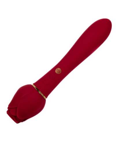 Secret Kisses Rosegasm Twosome Dual Clit Sucker G-Spot Multispeed Vibrator