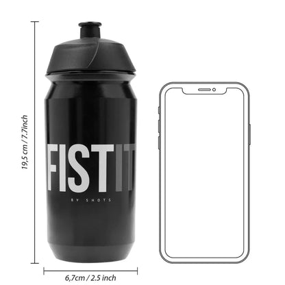 Shot Toys Fist It Powder Anal Lubricant Travel Bottle 500ml Concentrate on a white background