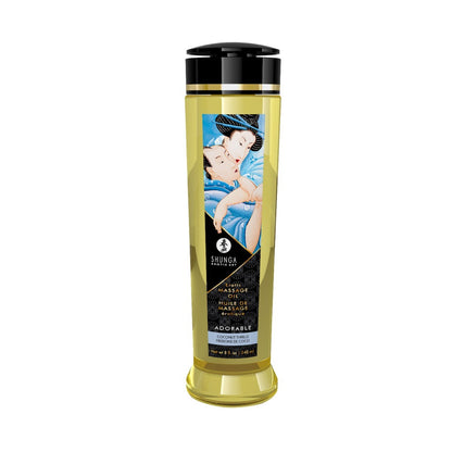 Bottle of Shunga product on a white background
