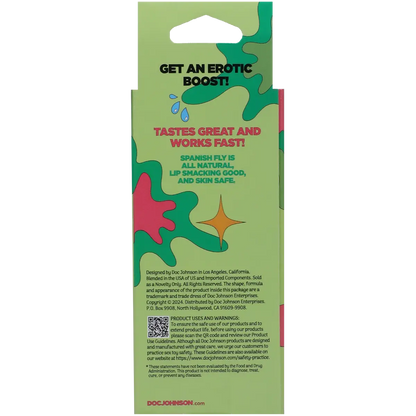 Spanish Fly Sex Liquid Aphrodisiac Flavoured Libido Booster Enhancer Cruelty Free Juicy Watermelon
