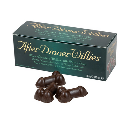 Spencer & Fleetwood After Dinner Willies Mint Chocolate Novelty Gift