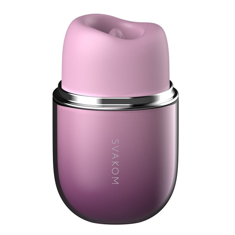 Svakom Klitty Dual Action Licking Suction Clitoral Vibrator Stimulator Silicone Couples App Remote Control on a white background