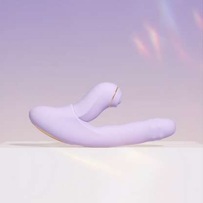 Svakom Duoglow 2 in 1 Clit G-Spot Thrusting Heating Pulse Vibrator App Control