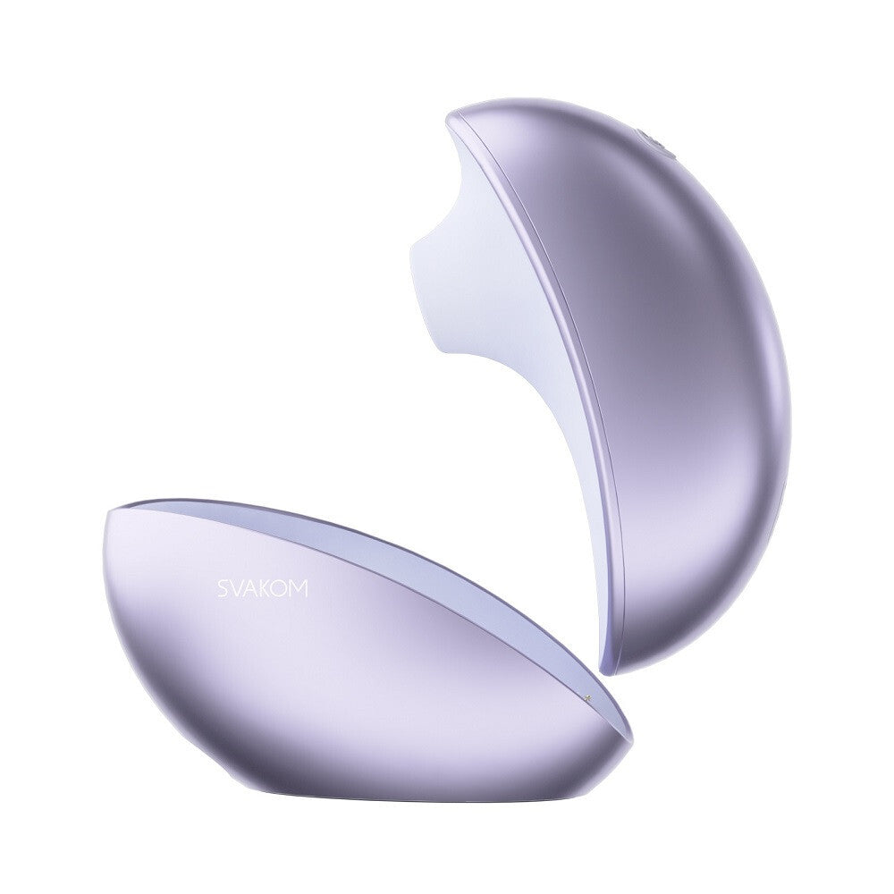 Svakom Galaxie Suction Vibrator Remote App Control Mood Projector Metallic Lilac