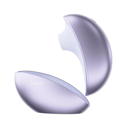 Svakom Galaxie Suction Vibrator Remote App Control Mood Projector Metallic Lilac