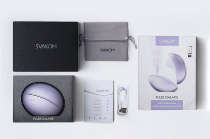 SVAKOM Pulse Galaxie product packaging on a white background