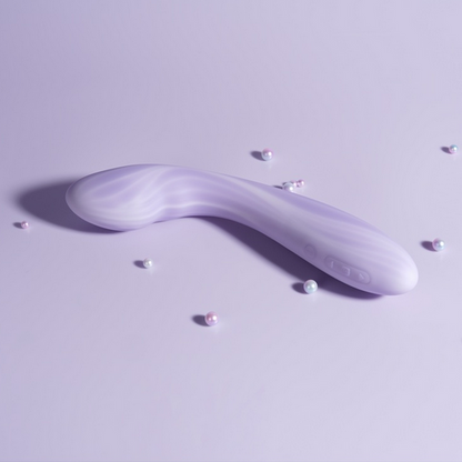 Svakom Margot G-Spot P-Spot Deep Heating Vibrator Lilac Silicone App Control