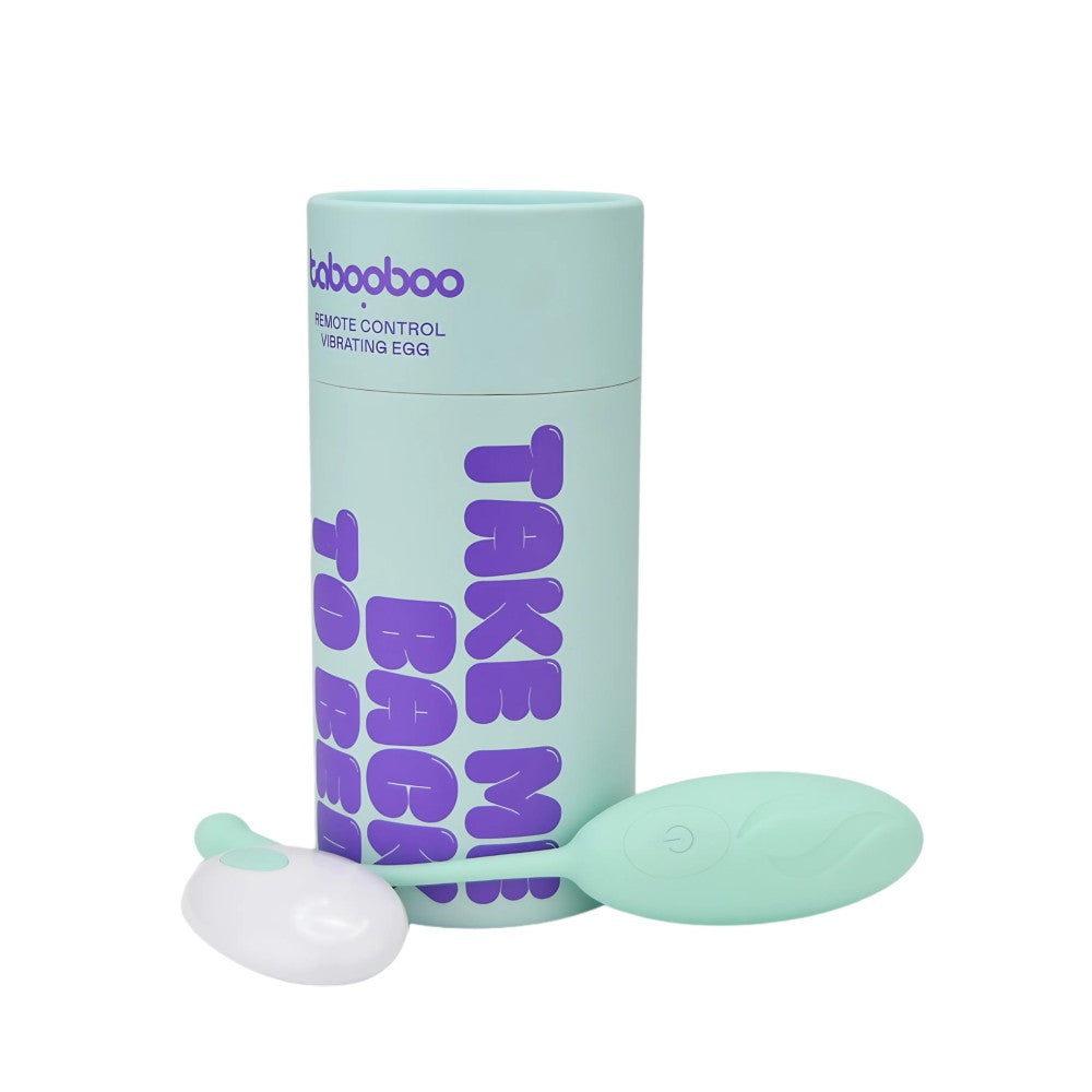 Mint green and purple product with 'tabooboo' branding on a white background