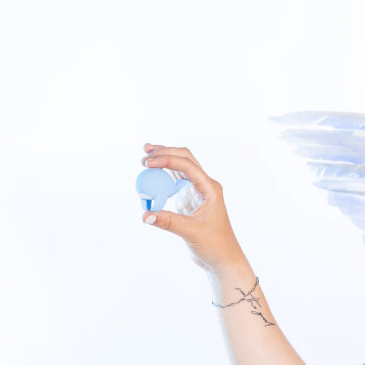 The Heavenly Humpback Finger Bullet Clitoral Vibrator Waterproof Silicone