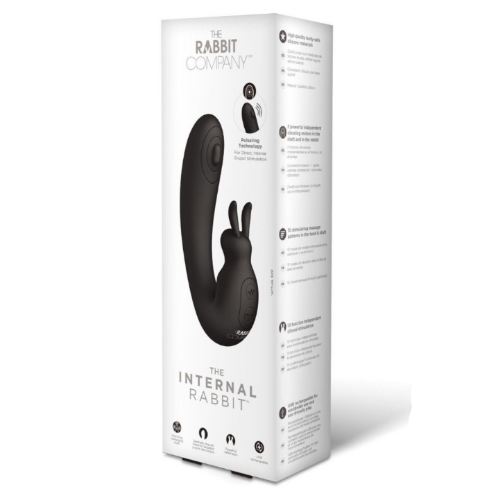 Box packaging of 'The Internal Rabbit' product from The Rabbit Company on a white background