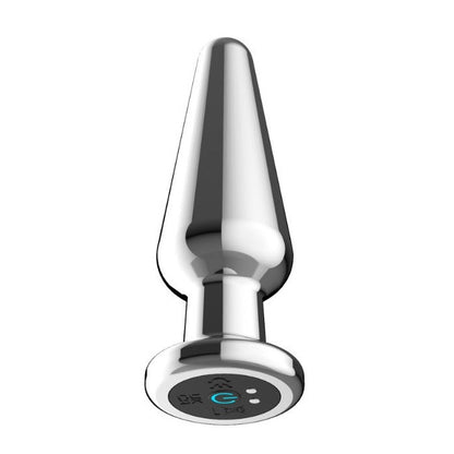 Toosh Remote Controlled Metal 10 Speed Vibrating Anal Butt Plug USB P-Spot BDSM