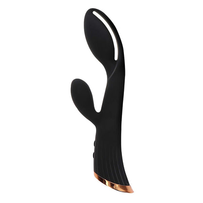ToyJoy Ivy Cassia Xtra Intense Vibrator G-Spot Clitoral Rabbit Black Massager