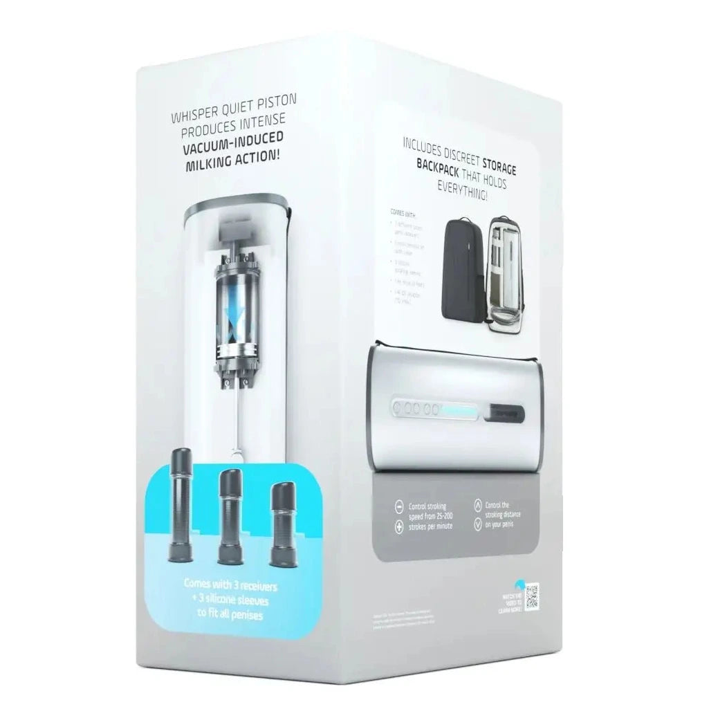 Product packaging with technical details on a white background